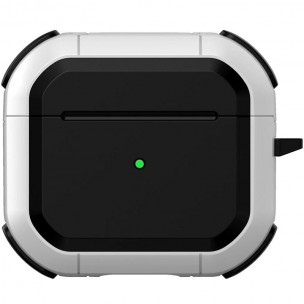 Футляр противоударный Black ed. для наушников Airpods 3 White Футляр противоударный Black ed. для наушников Airpods 3 White