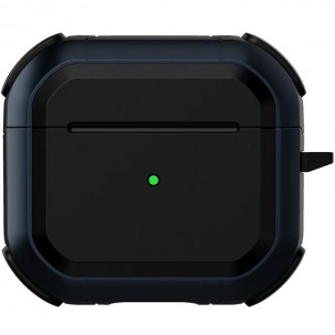 Футляр противоударный Black ed. для наушников Airpods 4 Blue