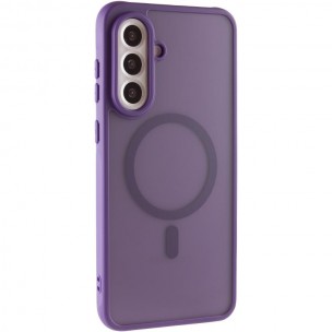 Чехол TPU Bloom with MagSafe для Samsung Galaxy A35 Purple