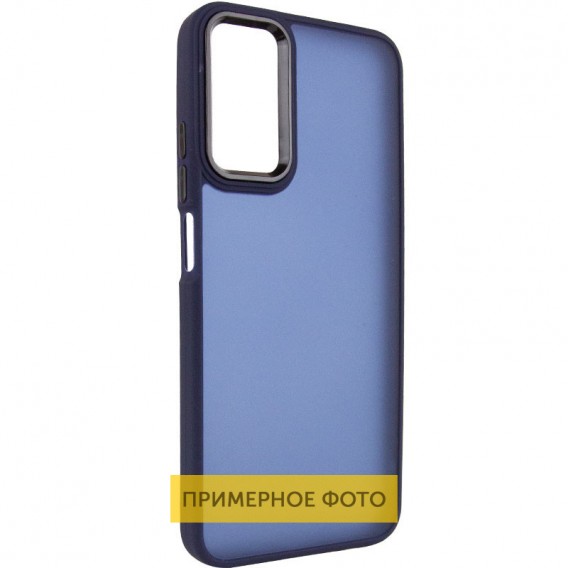 Чохол TPU+PC Lyon Frosted для Motorola Moto G15 4G Navy Blue