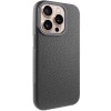 Чохол Syndee with MagSafe для Apple iPhone 15 Pro (6.1") Black / Gray
