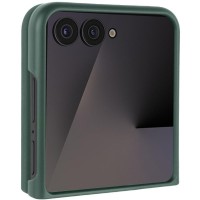 Чохол Foldables Silicone Cover Lakshmi (AAA) для Motorola Razr 50 Ultra Зелений / Cyprus Green