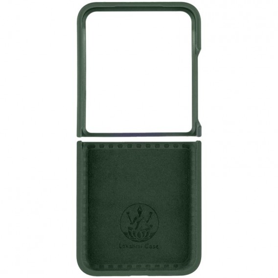 Чохол Foldables Silicone Cover Lakshmi (AAA) для Motorola Razr 50 Ultra Зелений / Cyprus Green