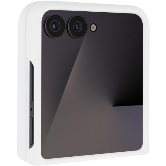 Чохол Foldables Silicone Cover Lakshmi (AAA) для Motorola Razr 50 Ultra Білий / White