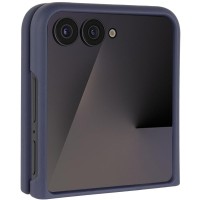 Чохол Foldables Silicone Cover Lakshmi (AAA) для Motorola Razr 50 Темно-синій / Midnight blue