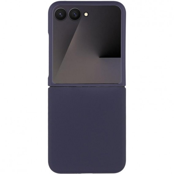 Чохол Foldables Silicone Cover Lakshmi (AAA) для Motorola Razr 50 Темно-синій / Midnight blue