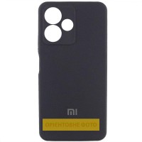 Чохол Silicone Cover Lakshmi Full Camera (AA) with logo для Xiaomi Redmi A5 (Europe version) Чорний / Black
