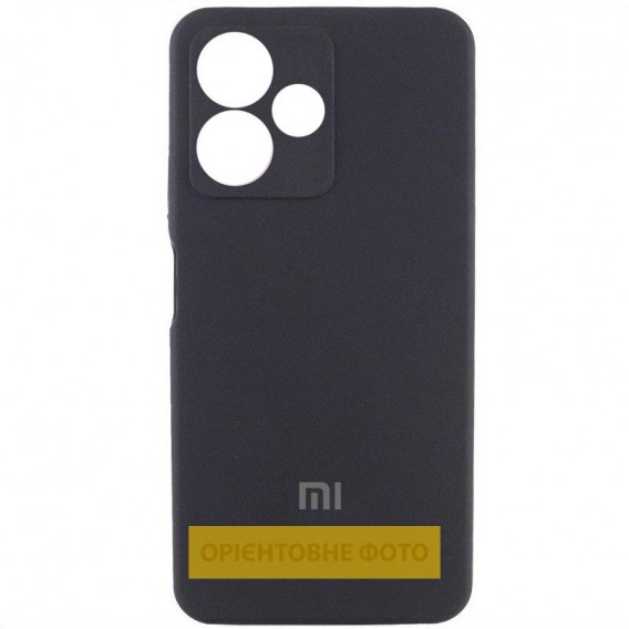 Чохол Silicone Cover Lakshmi Full Camera (AA) with logo для Xiaomi Redmi A5 (Europe version) Чорний / Black