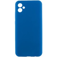 Чохол Silicone Cover Lakshmi Full Camera (AA) для Samsung Galaxy A07 Синій / Navy Blue