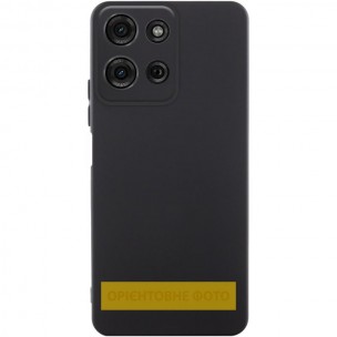 Чехол Silicone Cover Lakshmi Full Camera (AA) для Motorola Edge 60 Pro Черный / Black