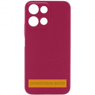 Чохол Silicone Cover Lakshmi Full Camera (AA) для Motorola Edge 60 Pro Бордовий / Marsala