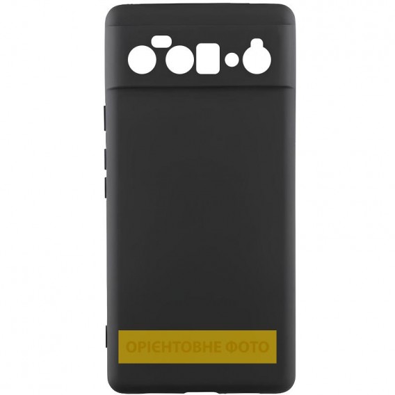Чехол TPU GETMAN Liquid Silk Full Camera для Google Pixel 9 Pro Черный / Black