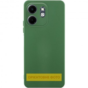 Чехол TPU GETMAN Liquid Silk Full Camera для Motorola Edge 50 Fusion Зеленый / Dark green Чехол TPU GETMAN Liquid Silk Full Camera для Motorola Edge 50 Fusion Зеленый / Dark green