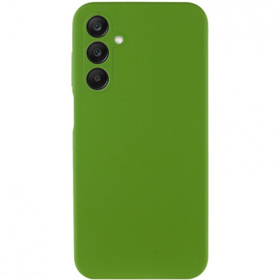 Чохол Silicone Cover Ummi Lakshmi Full Camera (AA) для Samsung Galaxy A05s Зелений / Dark green