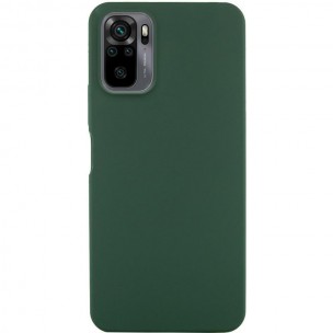 Чехол Silicone Cover Ummi Lakshmi (AA) для Xiaomi Redmi Note 10 / Note 10s / Poco M5s Зеленый / Dark green