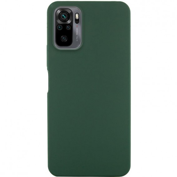 Чохол Silicone Cover Ummi Lakshmi (AA) для Xiaomi Redmi Note 10 / Note 10s / Poco M5s Зелений / Dark green