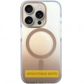 Чехол TPU+PC Phantom with MagSafe для Apple iPhone 17 (6.3 дюйма) Golden