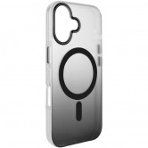 Чехол TPU+PC Phantom with MagSafe для Apple iPhone 17 (6.3 дюйма) Black Чехол TPU+PC Phantom with MagSafe для Apple iPhone 17 (6.3 дюйма) Black