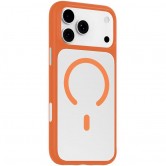 Чехол для iPhone 18 Pro Max / 17 Pro Max Blueo Skin Friendly Frosted with MagSafe, TPU и поликарбонат, оранжевый