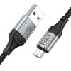Дата кабель Hoco X102 Fresh USB to MicroUSB (1m) Black