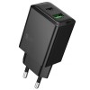 МЗП Hoco N71 Nuevo PD30W+QC3.0 (1USB-A/1C) Black