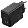МЗП Hoco N71 Nuevo PD30W+QC3.0 (1USB-A/1C) Black