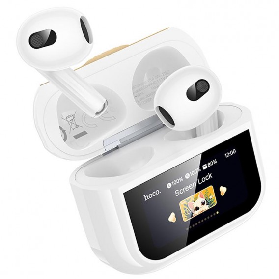 Бездротові TWS навушники Hoco EW87 Gata White