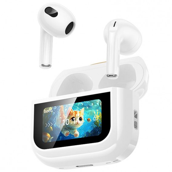 Бездротові TWS навушники Hoco EW87 Gata White