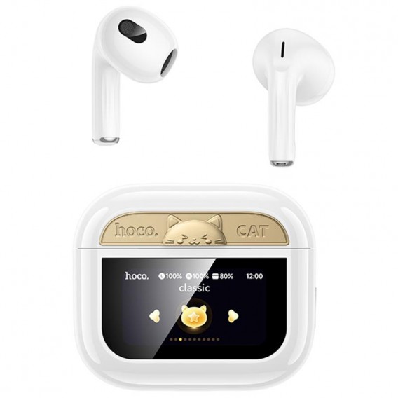 Бездротові TWS навушники Hoco EW87 Gata White