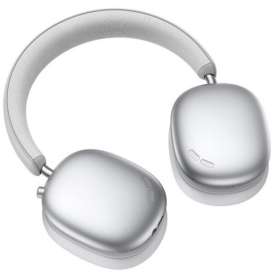 Накладні бездротові навушники Hoco W63 Triunfo ANC Silver