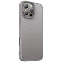 TPU чохол Carbon Protective with Magsafe для Apple iPhone 16 Pro (6.3") Grey