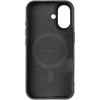 TPU чохол Carbon Protective with Magsafe для Apple iPhone 17 (6.3") Black