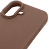 TPU чохол Carbon Protective with Magsafe для Apple iPhone 17 (6.3") Coffee