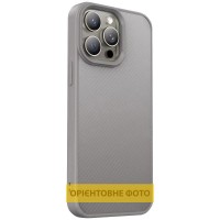 TPU чохол Carbon Protective with Magsafe для Apple iPhone 17 (6.3") Grey