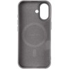 TPU чохол Carbon Protective with Magsafe для Apple iPhone 17 (6.3") Grey