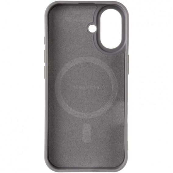 TPU чохол Carbon Protective with Magsafe для Apple iPhone 17 (6.3") Grey