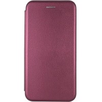 Шкіряний чохол-книжка Classy для Motorola Moto G56 5G Бордовий