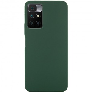 Чехол Silicone Cover Ummi Lakshmi (AA) для Xiaomi Redmi 10 Зеленый / Dark green