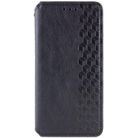 Шкіряний чохол-книжка GETMAN Cubic (PU) для Xiaomi Redmi Note 8 Pro Чорний