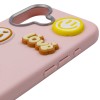 Чохол TPU Leather Toys для Apple iPhone 17 (6.3") Capybara / Pink