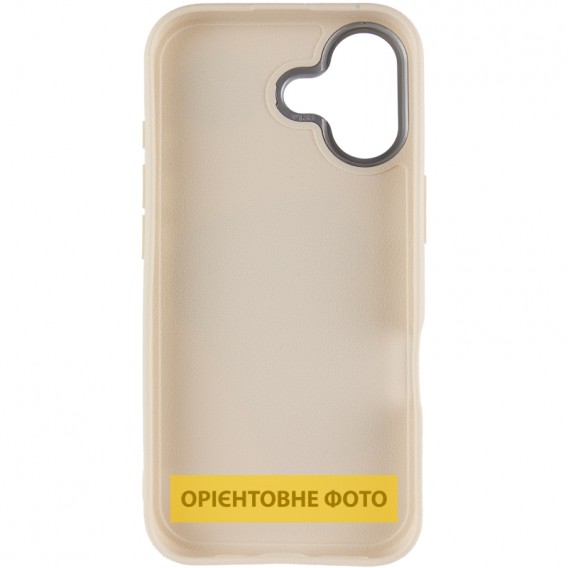 Чохол TPU Leather Toys для Apple iPhone 17 (6.3") Coffee / Sand Чохол TPU Leather Toys для Apple iPhone 17 (6.3") Coffee / Sand