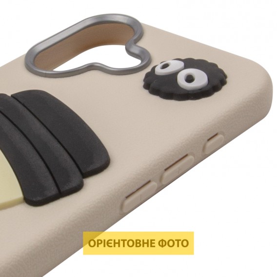 Чохол TPU Leather Toys для Apple iPhone 17 (6.3") Coffee / Sand Чохол TPU Leather Toys для Apple iPhone 17 (6.3") Coffee / Sand