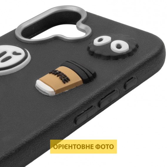 Чохол TPU Leather Toys для Apple iPhone 17 (6.3") Monster / Black