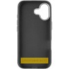 Чохол TPU Leather Toys для Apple iPhone 17 (6.3") Coffee / Black