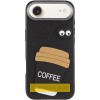 Чохол TPU Leather Toys для Apple iPhone 17 Air (6.5") Coffee / Black