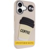 Чехол TPU Leather Toys для Apple iPhone 17 Air (6.5 дюйма) Coffee / Sand