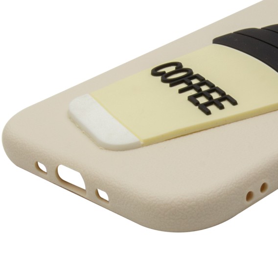 Чехол TPU Leather Toys для Apple iPhone 17 Air (6.5 дюйма) Coffee / Sand Чехол TPU Leather Toys для Apple iPhone 17 Air (6.5 дюйма) Coffee / Sand