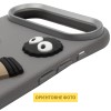 Чехол TPU Leather Toys для Apple iPhone 17 Air (6.5 дюйма) Monster / Grey