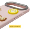 Чехол TPU Leather Toys для Apple iPhone 17 Air (6.5 дюйма) Capybara / Pink