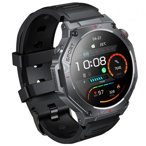 Смарт-годинник Hoco Y37 Smart sports watch (call version) Black